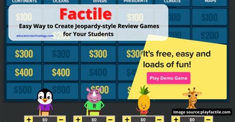 factile|factile jeopardy login.